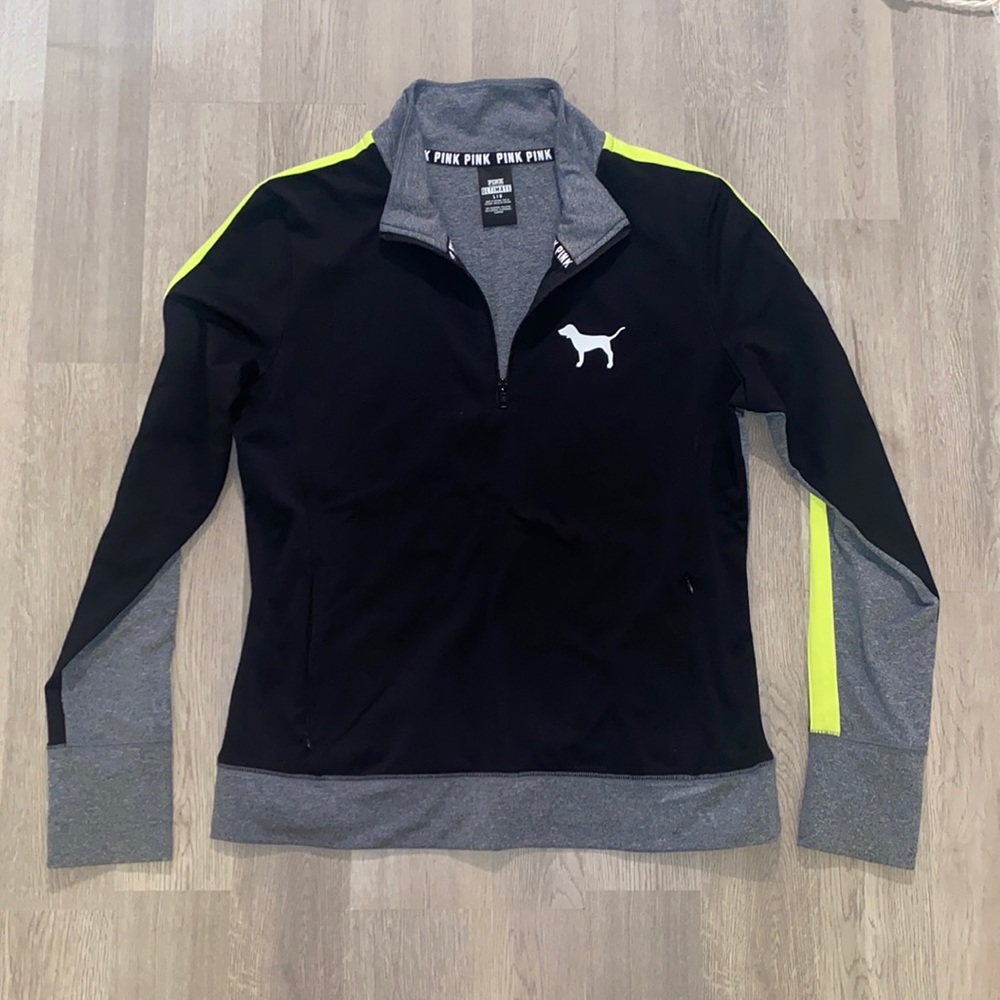 Pink Quarter Zip
